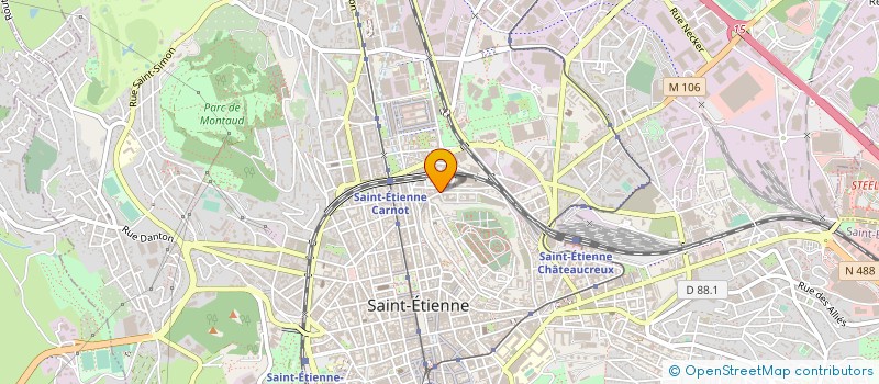 localisation de l'entreprise MONSIEUR JEAN LOPEZ à SAINT-ETIENNE