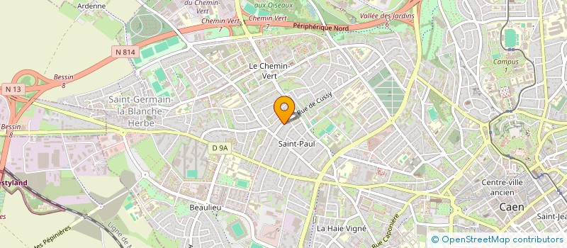 localisation de l'entreprise MONSIEUR JEAN LOPEZ à CAEN
