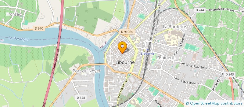 localisation de l'entreprise MONSIEUR JEAN LOPEZ à LIBOURNE