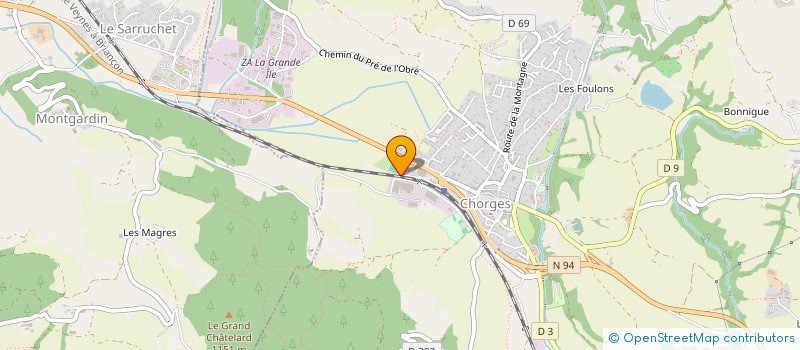 localisation de l'entreprise MONSIEUR JEAN LOPEZ à LA BATIE-NEUVE