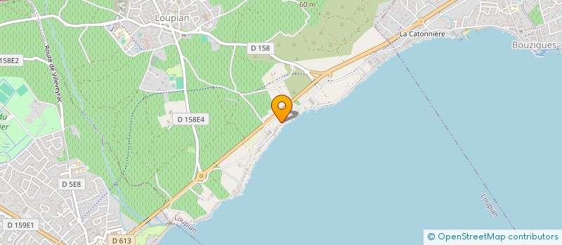 localisation de l'entreprise MONSIEUR JEAN LOPEZ  LOUPIAN