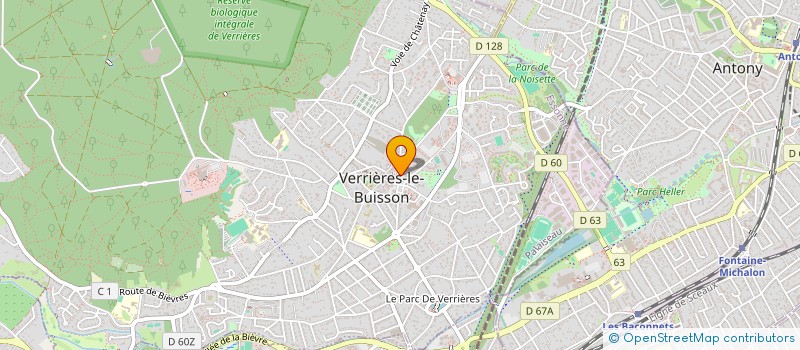 localisation de l'entreprise MONSIEUR JEAN LOREILLE à VERRIERES-LE-BUISSON