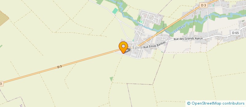 localisation de l'entreprise MONSIEUR JEAN LORINET  L'EPINE