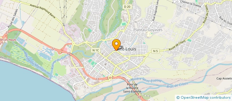localisation de l'entreprise MONSIEUR JEAN LORION à SAINT-LOUIS