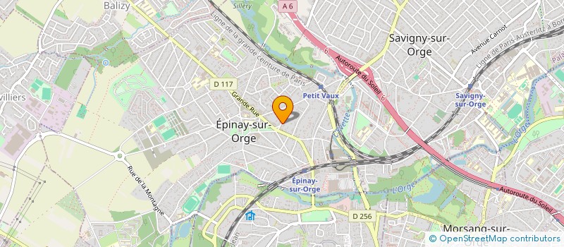 localisation de l'entreprise MONSIEUR JEAN LORUT à EPINAY-SUR-ORGE
