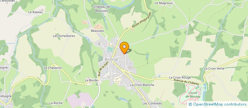 localisation de l'entreprise MONSIEUR JEAN LORY à BONNAT
