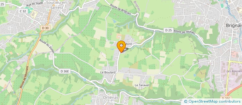 localisation de l'entreprise MONSIEUR JEAN LOSE à ORLIENAS