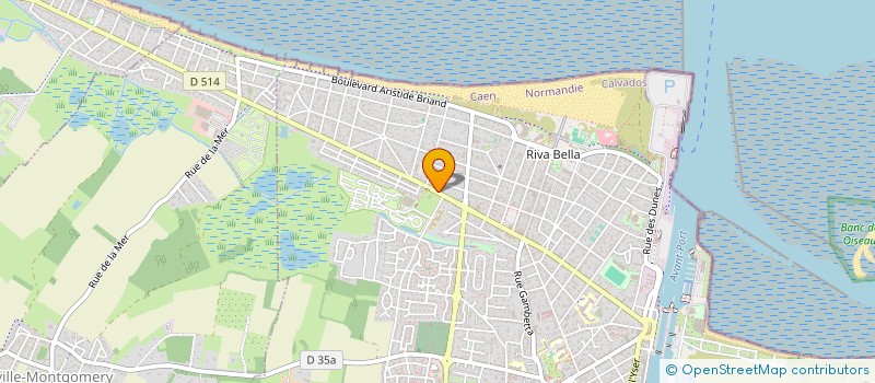 localisation de l'entreprise MONSIEUR JEAN-LOU HABRAN  OUISTREHAM