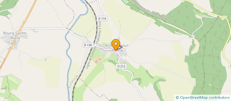localisation de l'entreprise MONSIEUR JEAN LOU ROYER à BRAINVILLE-SUR-MEUSE