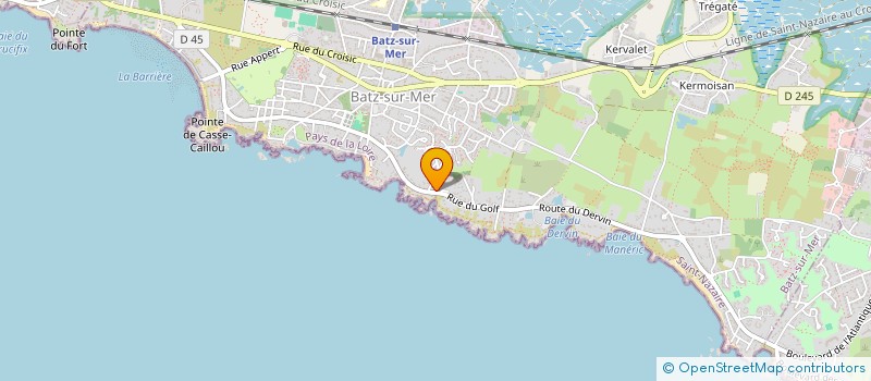 localisation de l'entreprise MONSIEUR JEAN-LOU SOULARD  BATZ-SUR-MER