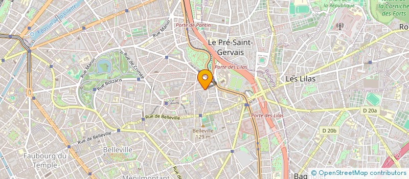 localisation de l'entreprise MONSIEUR JEAN LOUBOUTIN  PARIS