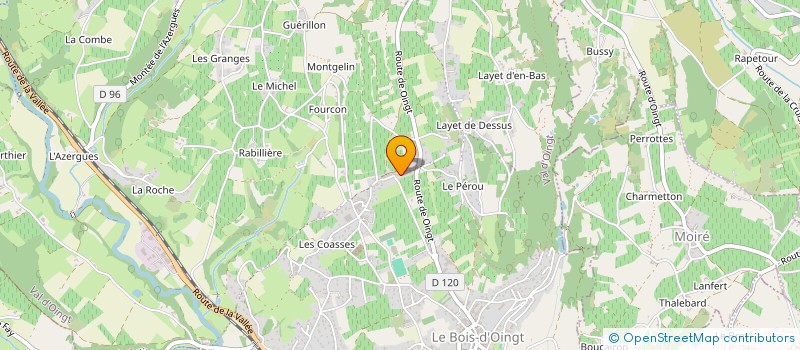 localisation de l'entreprise MONSIEUR JEAN LOUCHE à VAL D'OINGT