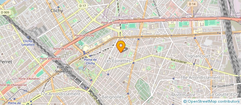 localisation de l'entreprise MONSIEUR JEAN LOUCHET à PARIS