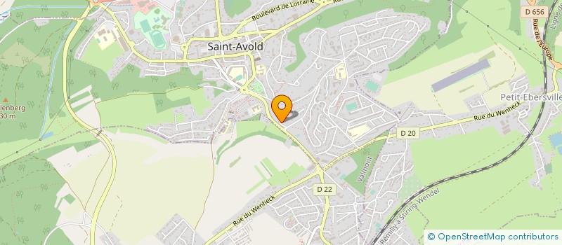 localisation de l'entreprise MONSIEUR JEAN LOUIS à SAINT-AVOLD