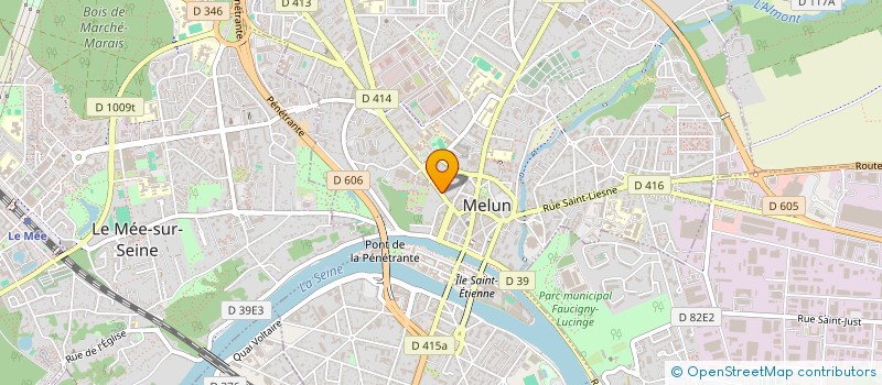 localisation de l'entreprise MONSIEUR JEAN LOUIS à MELUN