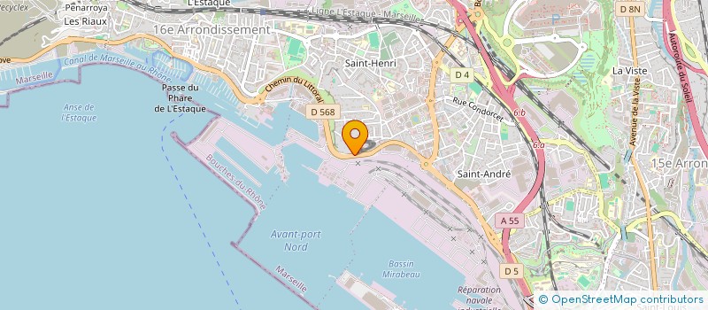 localisation de l'entreprise MONSIEUR JEAN-LOUIS ADAM à MARSEILLE