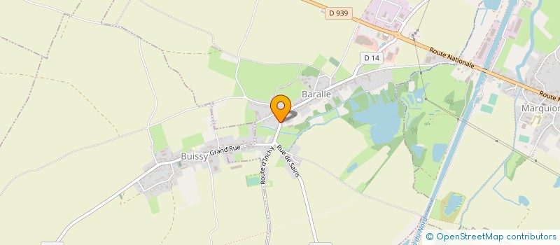 localisation de l'entreprise MONSIEUR JEAN-LOUIS ADAM  BARALLE