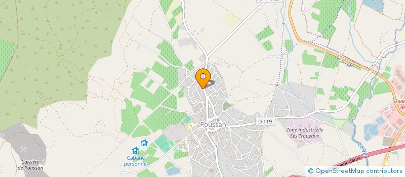 localisation de l'entreprise MONSIEUR JEAN-LOUIS ADGE  POUSSAN