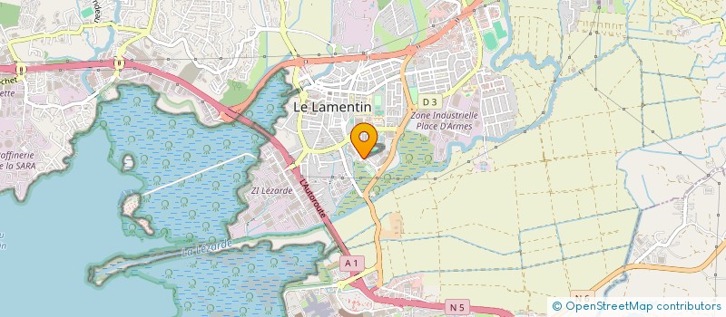 localisation de l'entreprise MONSIEUR JEAN-LOUIS AGLAE  LE LAMENTIN