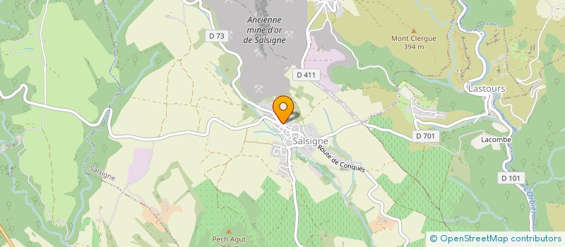 localisation de l'entreprise MONSIEUR JEAN-LOUIS ALAUX  SALSIGNE