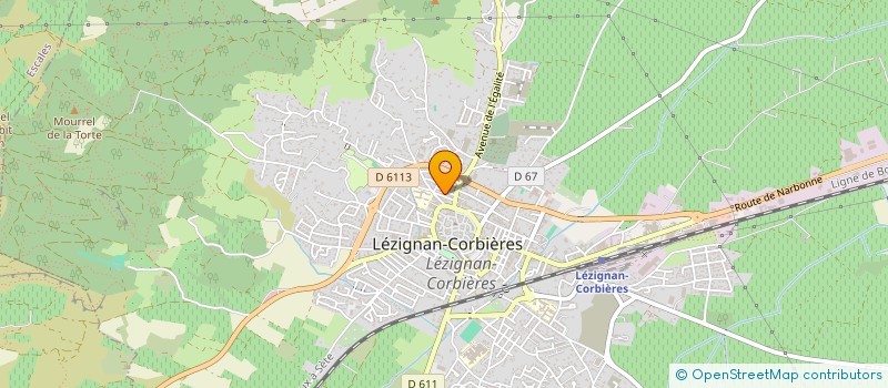 localisation de l'entreprise MONSIEUR JEAN-LOUIS ALIX  LEZIGNAN-CORBIERES