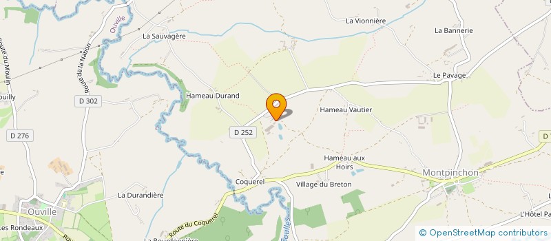 localisation de l'entreprise MONSIEUR JEAN-LOUIS ALLAIN  MONTPINCHON