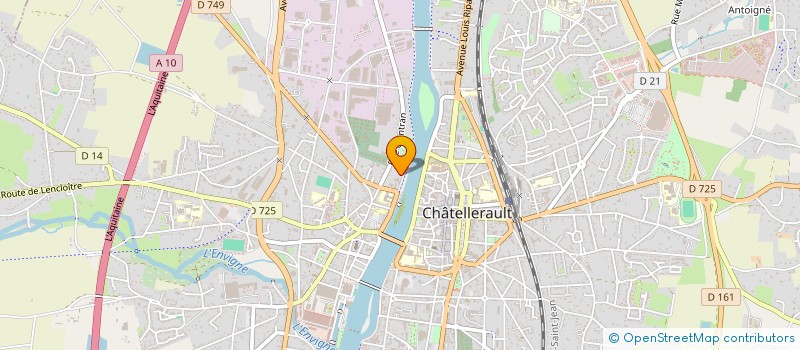 localisation de l'entreprise MONSIEUR JEAN-LOUIS AMIRAULT  CHATELLERAULT