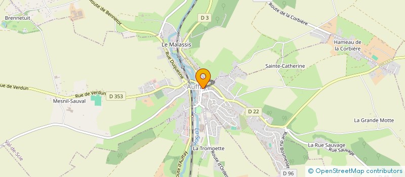 localisation de l'entreprise MONSIEUR JEAN-LOUIS AMOURETTE  VAL-DE-SCIE