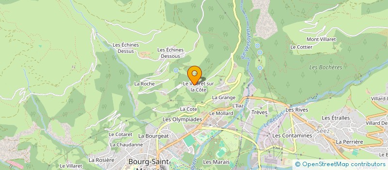 localisation de l'entreprise MONSIEUR JEAN-LOUIS ANXIONNAZ  NOTRE-DAME-DE-BELLECOMBE