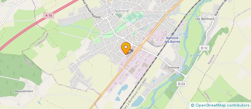 localisation de l'entreprise MONSIEUR JEAN-LOUIS AQUILINA à NAINTRE