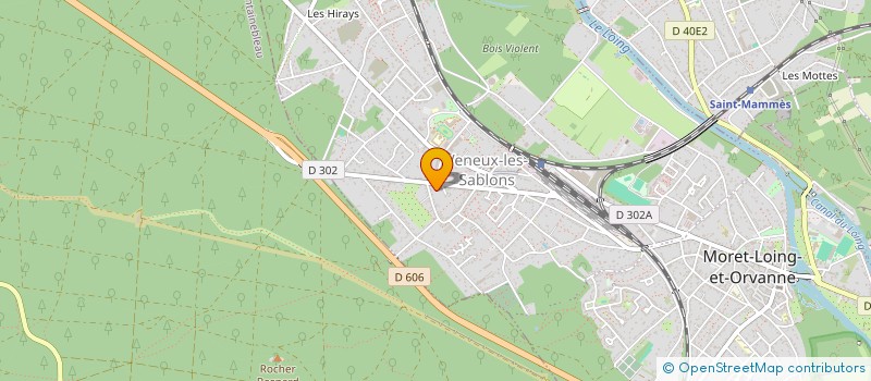 localisation de l'entreprise MONSIEUR JEAN-LOUIS AUBLET  MORET-LOING-ET-ORVANNE