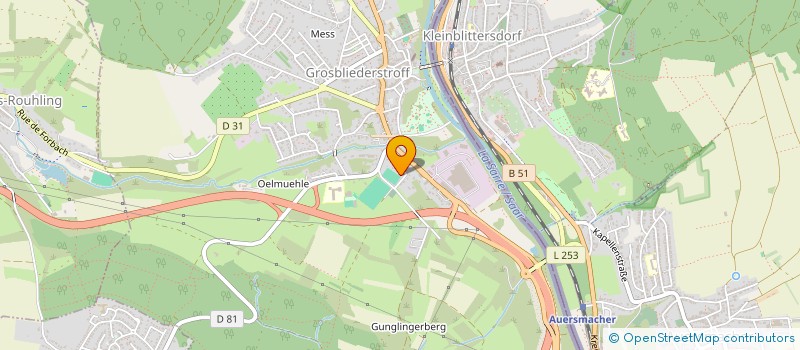 localisation de l'entreprise MONSIEUR JEAN-LOUIS BACH  GROSBLIEDERSTROFF