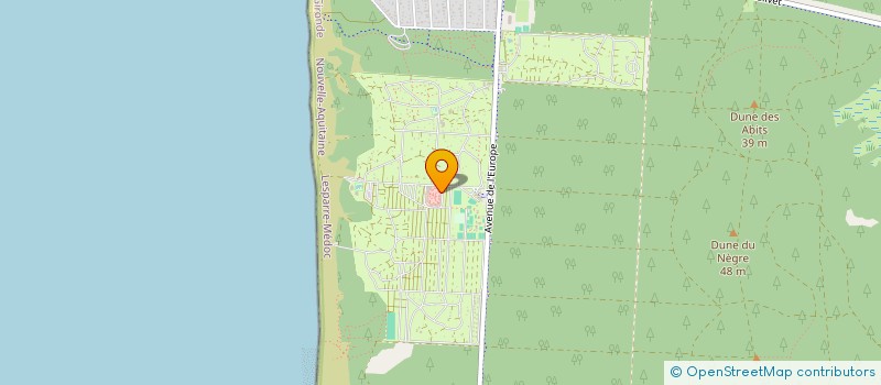 localisation de l'entreprise MONSIEUR JEAN-LOUIS BALSAM  VENDAYS-MONTALIVET