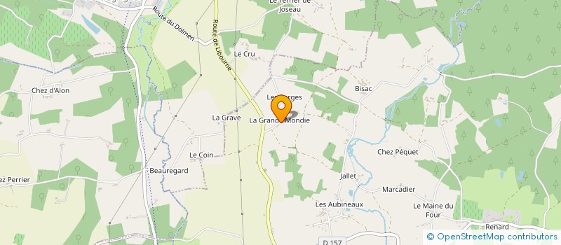 localisation de l'entreprise MONSIEUR JEAN-LOUIS BARADAT  NEUVICQ