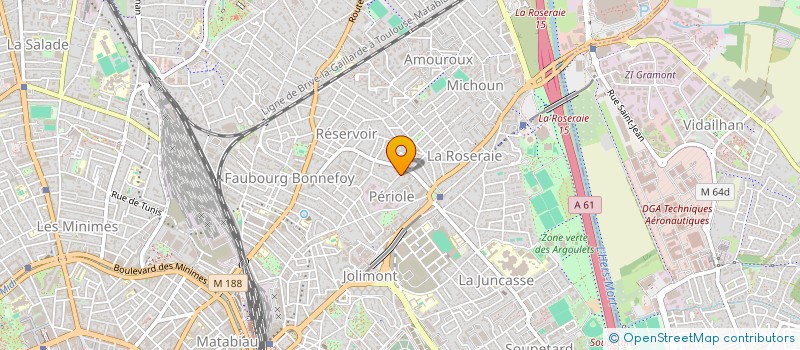 localisation de l'entreprise MONSIEUR JEAN-LOUIS BARBE à TOULOUSE