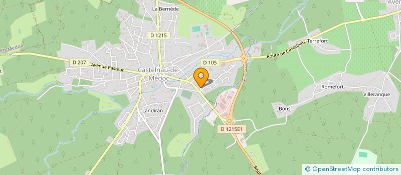 localisation de l'entreprise MONSIEUR JEAN-LOUIS BARREAU  CASTELNAU-DE-MEDOC