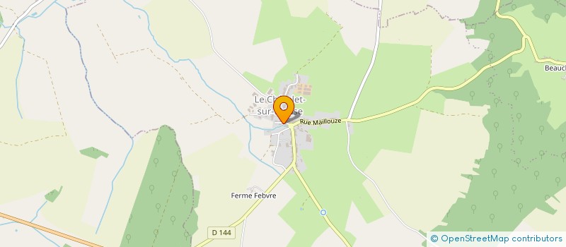 localisation de l'entreprise MONSIEUR JEAN-LOUIS BAULERET à LE CHATELET-SUR-MEUSE