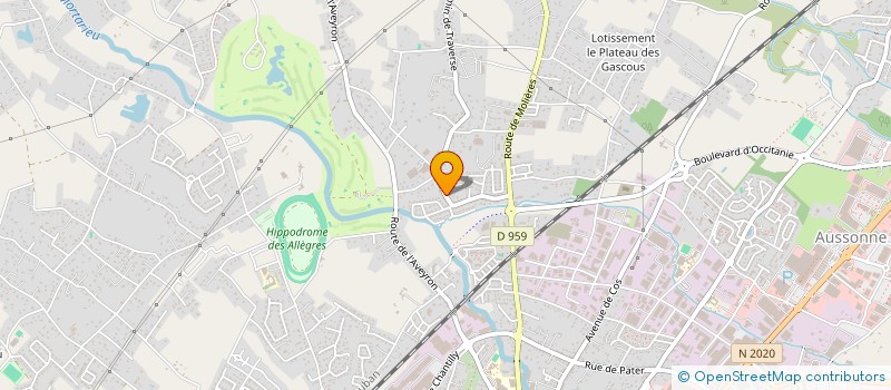 localisation de l'entreprise MONSIEUR JEAN LOUIS BAUNE à MONTAUBAN