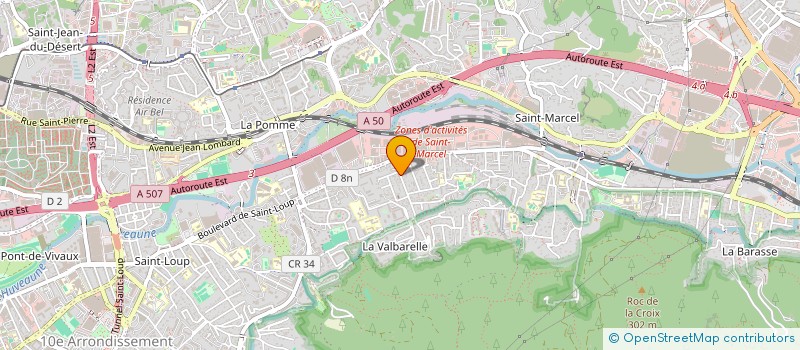 localisation de l'entreprise MONSIEUR JEAN-LOUIS BELIN à AUBAGNE
