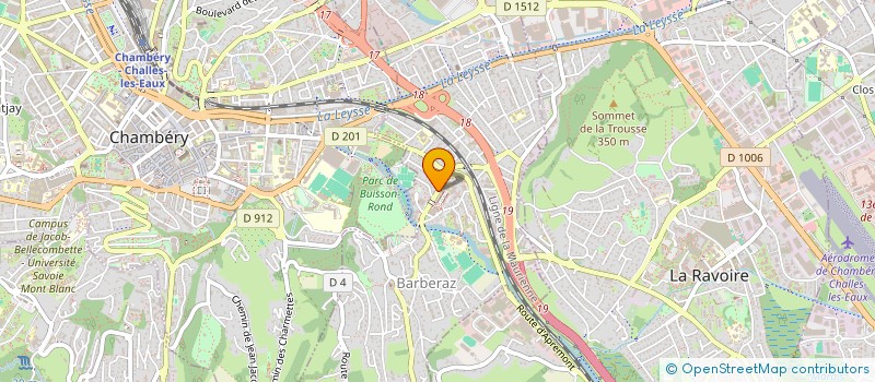 localisation de l'entreprise MONSIEUR JEAN-LOUIS BERRUX  BARBERAZ