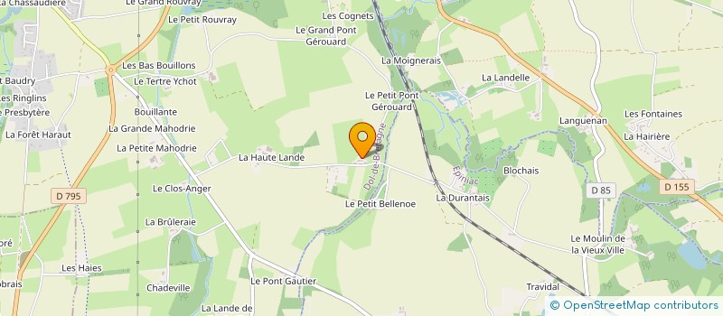 localisation de l'entreprise MONSIEUR JEAN-LOUIS BERTRAND à DOL DE BRETAGNE