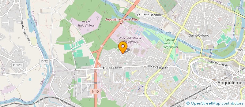 localisation de l'entreprise MONSIEUR JEAN-LOUIS BERTRAND à ANGOULEME