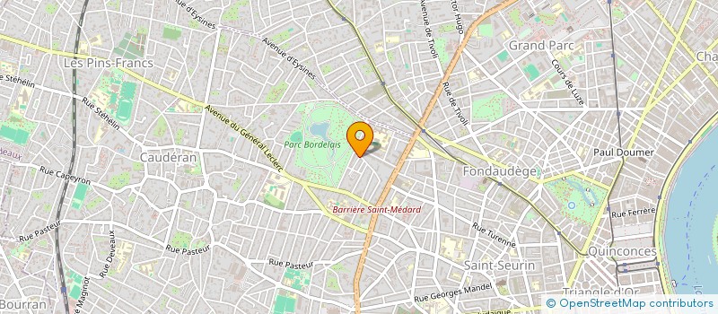 localisation de l'entreprise MONSIEUR JEAN-LOUIS BESSE à BORDEAUX