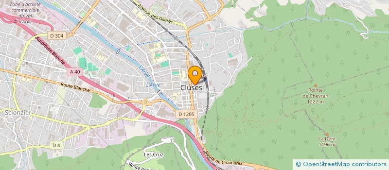 localisation de l'entreprise MONSIEUR JEAN-LOUIS BETEMS  CHATILLON-SUR-CLUSES