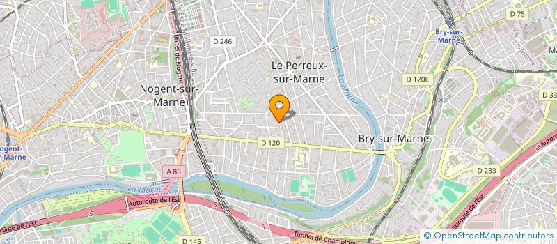 localisation de l'entreprise MONSIEUR JEAN-LOUIS BIASIN  LE PERREUX-SUR-MARNE