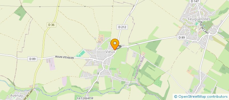 localisation de l'entreprise MONSIEUR JEAN LOUIS BIDARD  VIEUX