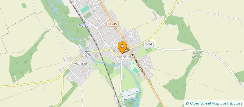 localisation de l'entreprise MONSIEUR JEAN-LOUIS BIECKENS  MOREUIL