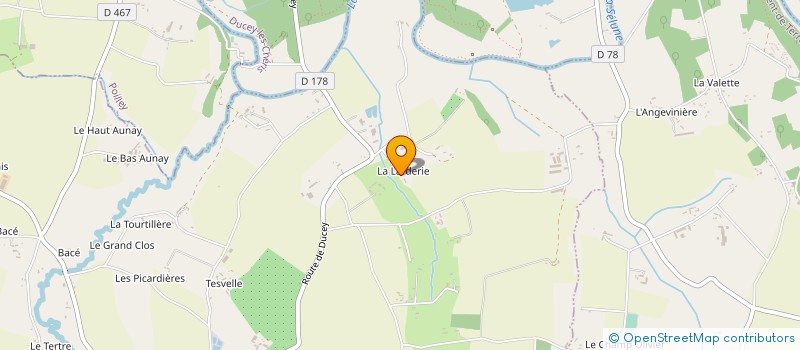 localisation de l'entreprise MONSIEUR JEAN LOUIS BIGREL  SAINT-AUBIN-DE-TERREGATTE