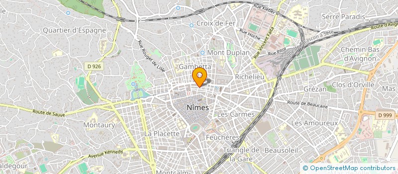 localisation de l'entreprise MONSIEUR JEAN-LOUIS BILLIOUW  NIMES