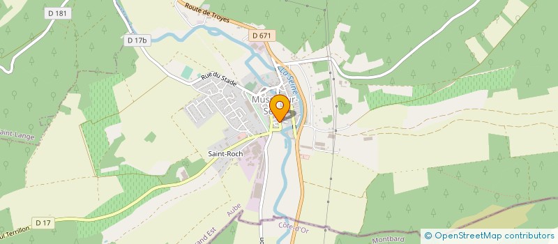 localisation de l'entreprise MONSIEUR JEAN-LOUIS BILLON  MUSSY-SUR-SEINE